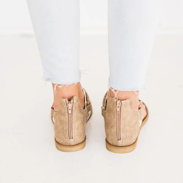 Women's Very G Angelika 2 Cow Canvas Sandal