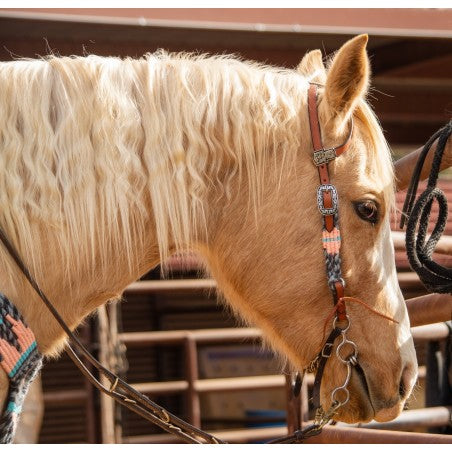 Schulz Equine Custom Mohair One Ear Headstall