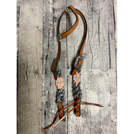 Schulz Equine Custom Mohair One Ear Headstall