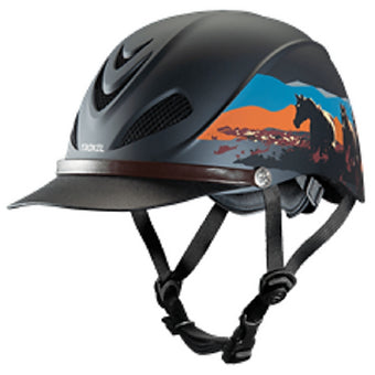Low Profile Troxel Dakota Badlands Equestrian Helmet