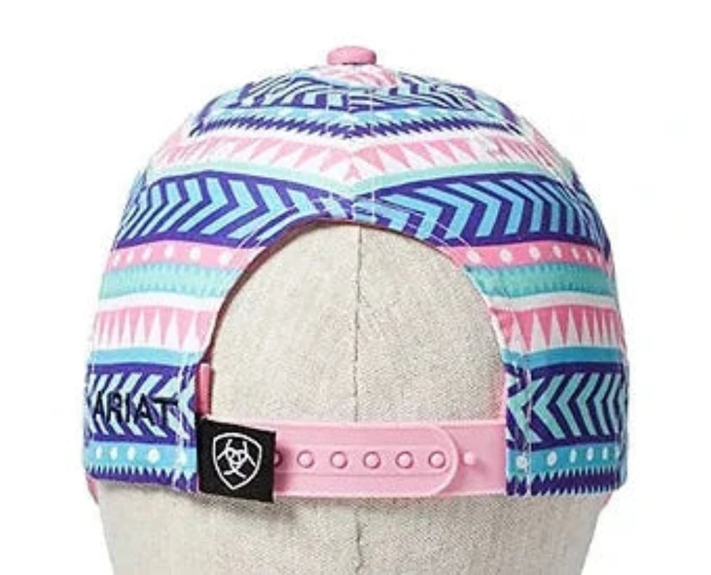 Ariat Kid's Pink 'Lucy' Snapback Cap