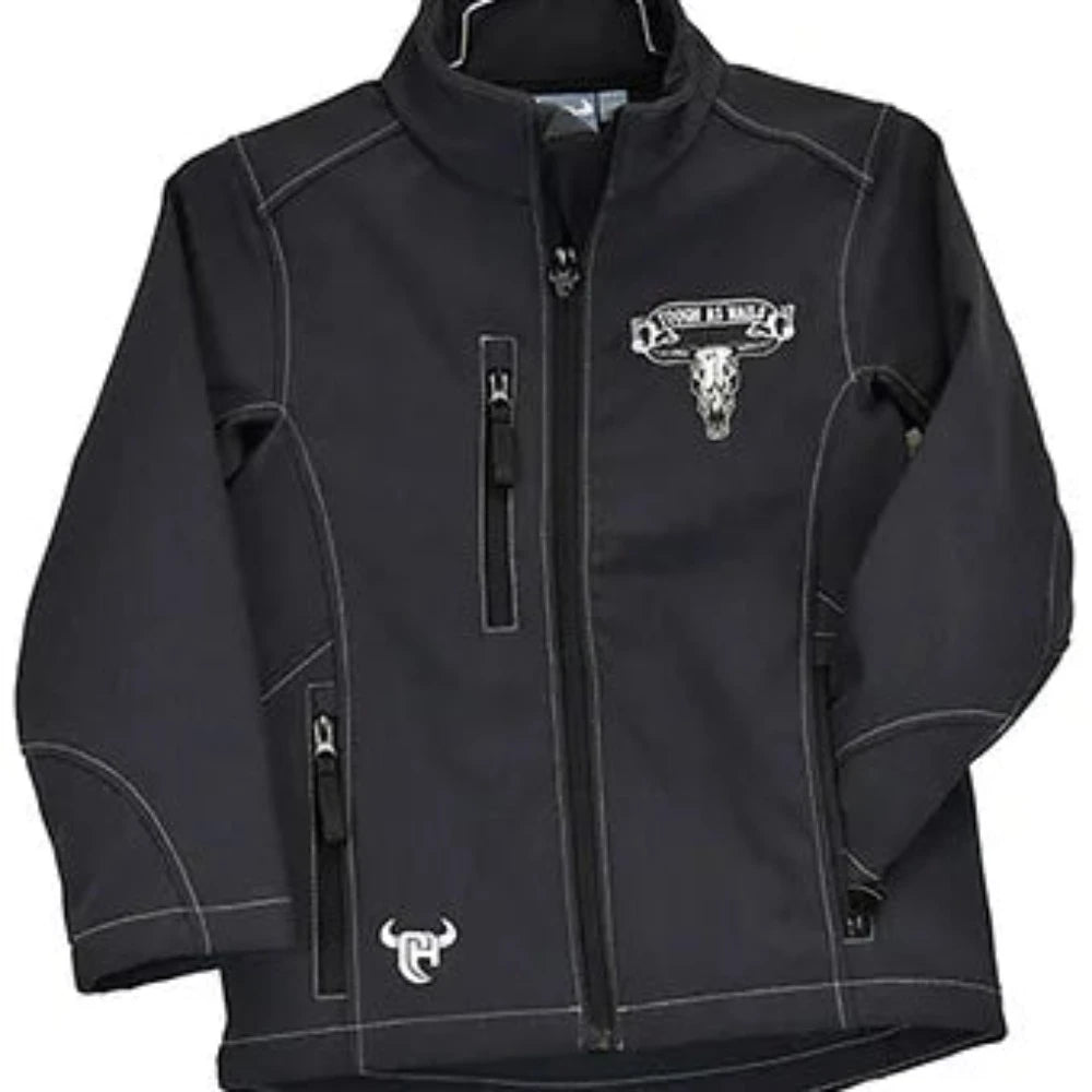 Boy's Cowboy Hardware 'Tough As Nails' Soft Shell Jacket
