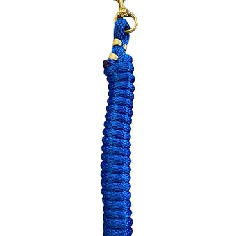 Poly Lead Rope with a Solid Brass Snap