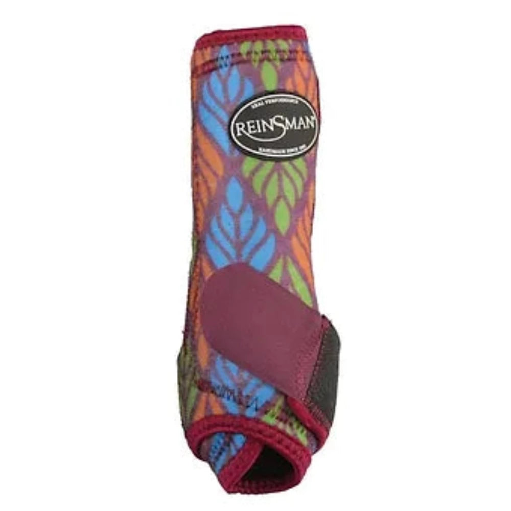 Reinsman Apex Sport Boots - Ruby Leaf Size Medium