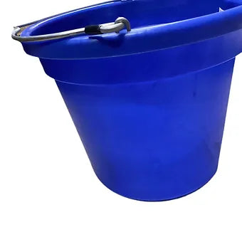 18 Qt. Flat Back Silver Line Bucket