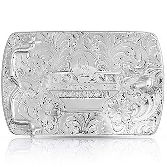 Montana Silversmiths Champion Barrel Racer Belt Buckle
