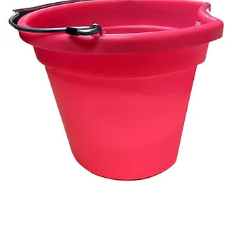 18 Qt. Flat Back Silver Line Bucket