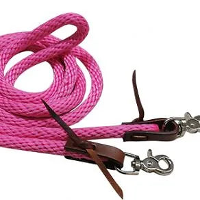 8' Nylon Barrel Roping Reins