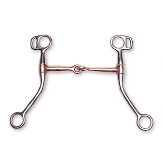 5" Copper Mouth Training Snaffle Bit