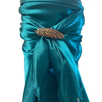 Copper Feather Concho 2" W169