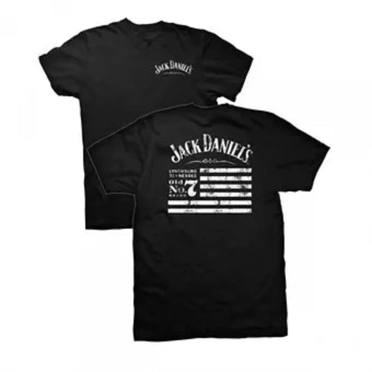 Men's Black Jack Daniel's Tennessee Whiskey 2-Sided Shirt
