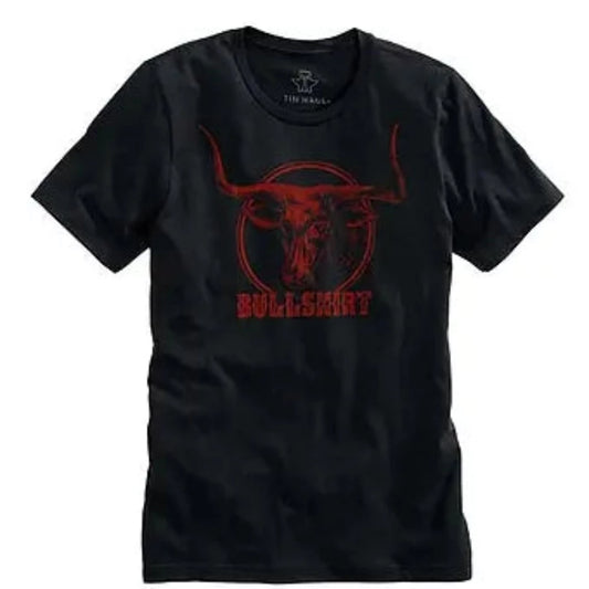 Men's Black 'BullShirt' Short Sleeve T-Shirt