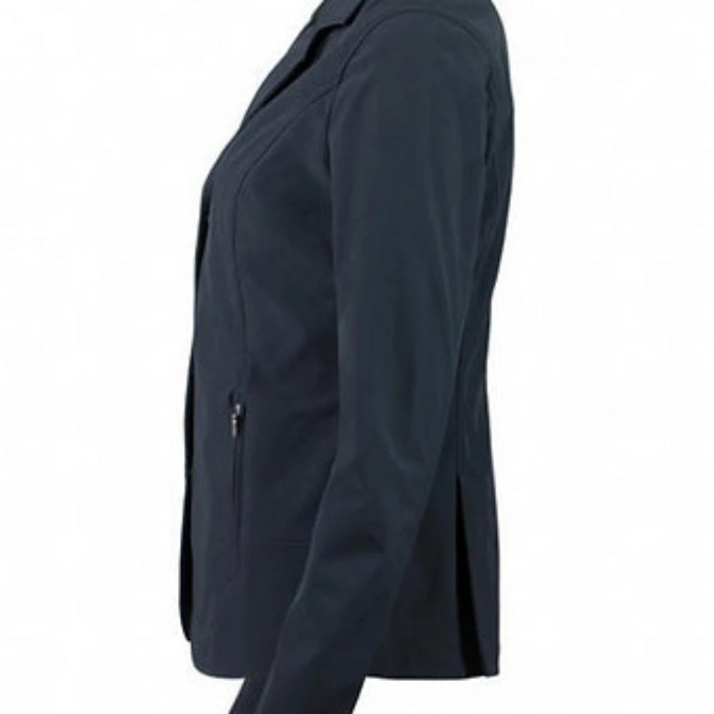 Horze Women's Dark Blue Adele Softshell English Show Jacket