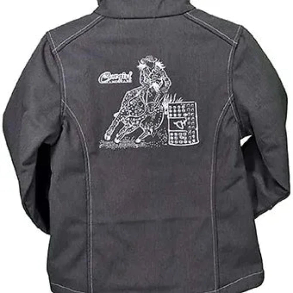 Girl's Cowgirl Hardware Barrel Racer Jacket w/ Crystals