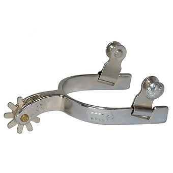 Reinsman All Around Youth Etched Rowel Spurs