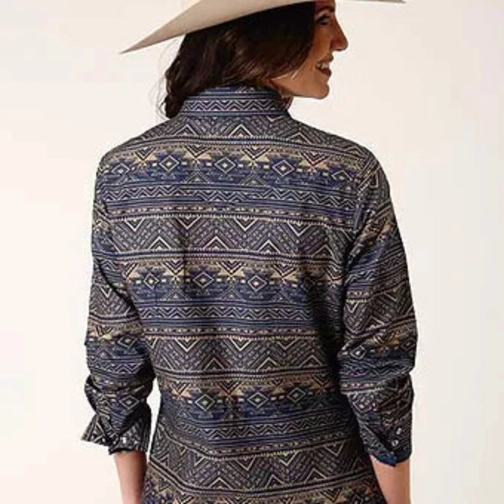 Women's Roper Horizontal Aztec Western Shirt