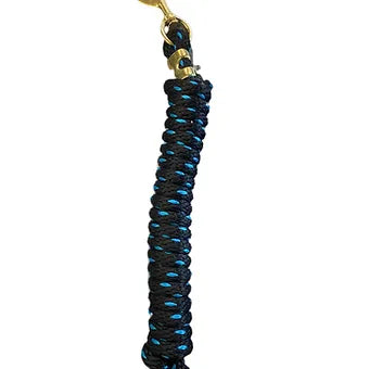 Poly Lead Rope with a Solid Brass Snap