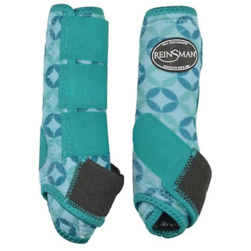 Reinsman Apex Sport Boots - Emerald Star Size Medium