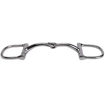 5" Stainless Steel Curved Mouth Dee D Ring