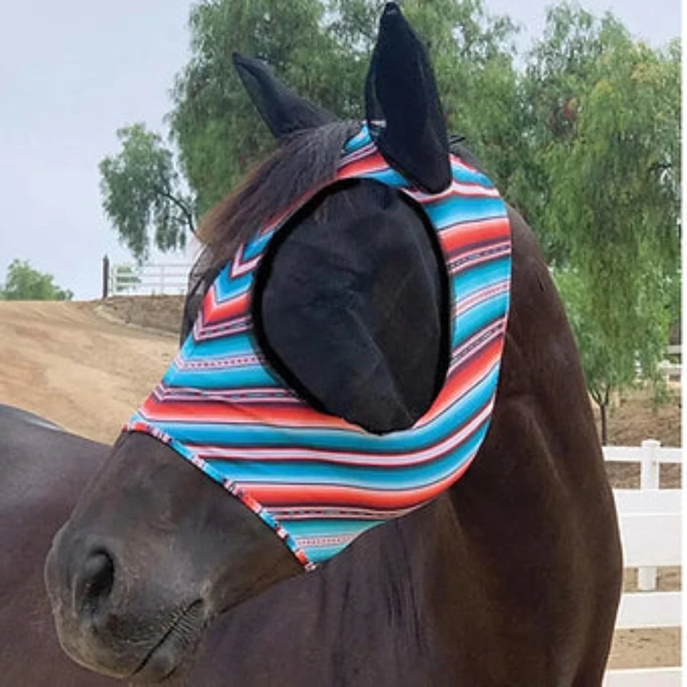 Professional's Choice Pony Cob Horse Lycra Fly Mask