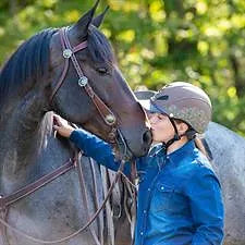 Troxel Dakota Turquoise Paisley Equestrian Riding Helmet
