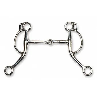 5" Stainless Steel Breaking Training Snaffle Bit