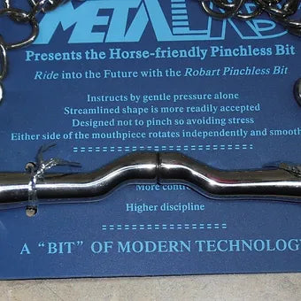 5" Metalab Pinchless Kimberwick Jointed Port Bit