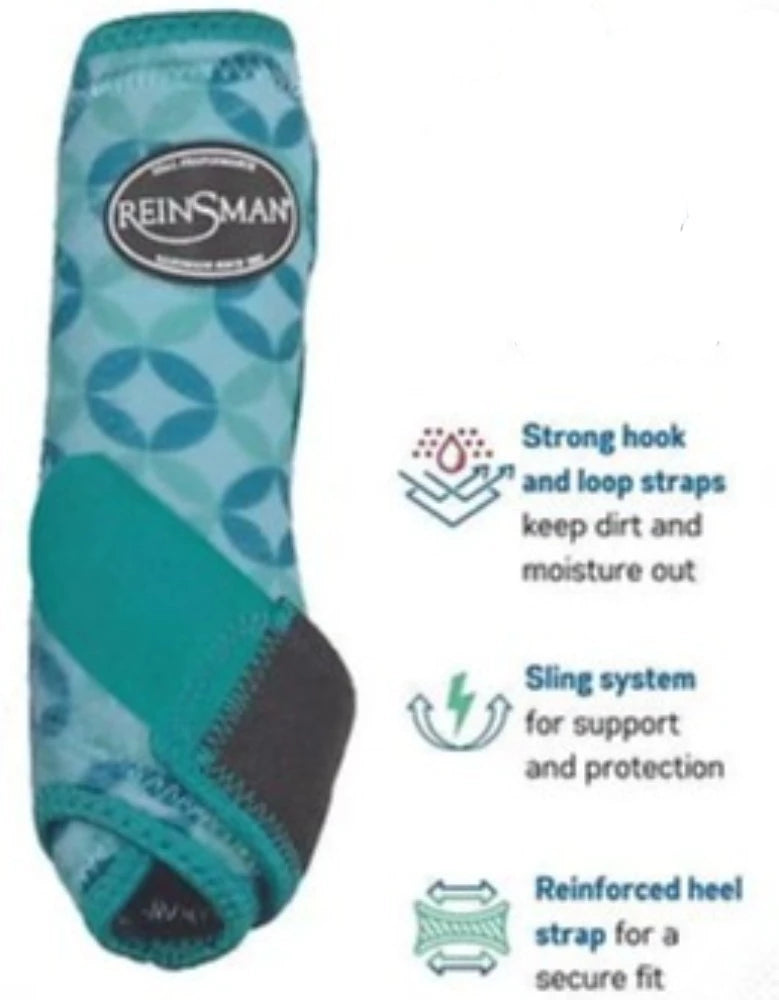 Reinsman Apex Sport Boots - Emerald Star Size Medium