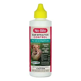 No Bite Oil DOGS & CATS EAR CONTROL 4 oz