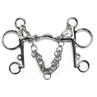 5" Quartermoon Pelham Bit