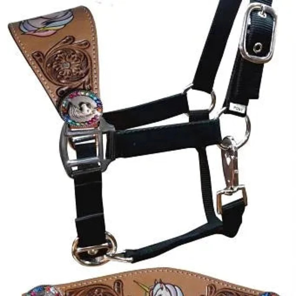 Pony Size Unicorn bronc halter