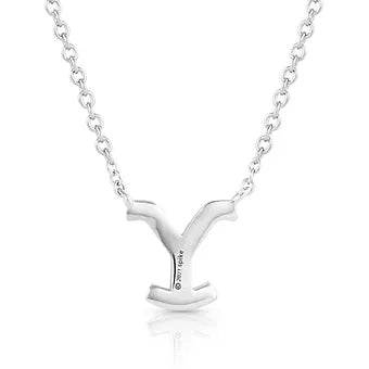 Montana Silversmiths 'Yellowstone at Night' Crystal Necklace