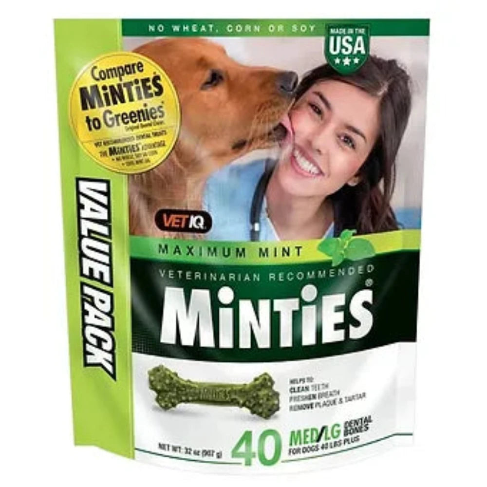 Minties Dental Bones Dog Treat Chews
