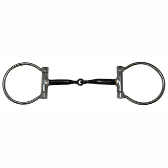 Circle Y Sweet Iron Copper Inlay Offset D-Ring Bit 5"