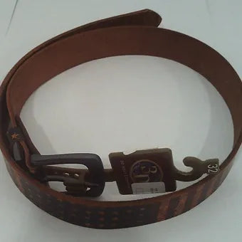 3D Belt Co. Genuine Leather USA American Flag Belt