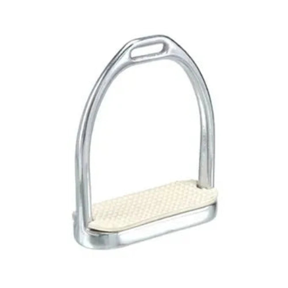 EquiRoyal Stainless Steel Fillis Stirrup Irons - 4 3/4" Adult Size