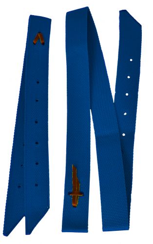 Showman Nylon Off Billet & Tie Strap Set