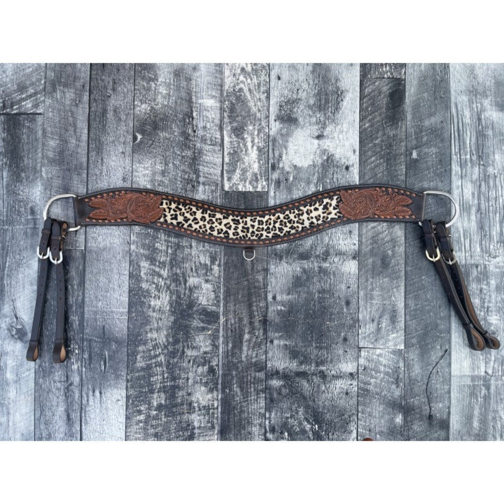 Schulz Equine 'Wild Child' Leopard Print Tripping Collar