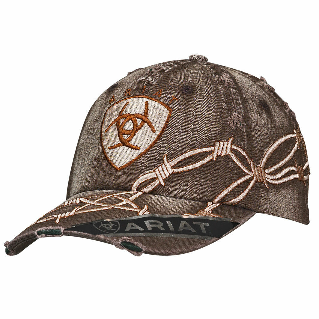 Men's Ariat Distressed Barbed Wire Hat