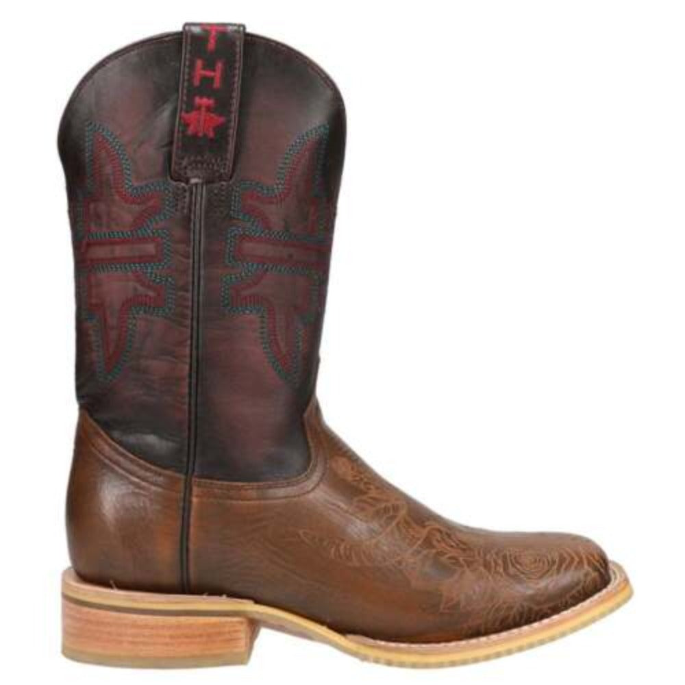 Tin Haul Women's Bullheaded Western Boot Broad Square Toe
