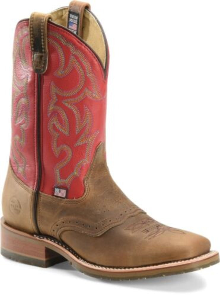 Men's Double H 'Roger' Red Western Cowboy Boots