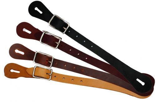 Adult Size Economy Leather Spur Straps - Choose your color!