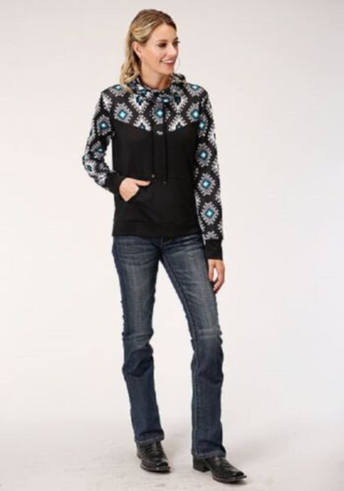 Women's Roper NAVAJO DIAMOND SWEATER KNIT PULLOVER SHIRT