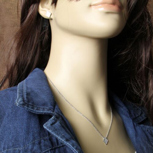 Montana Silversmiths MINI DIAMOND SHAPED NECKLACE & EARRINGS SET