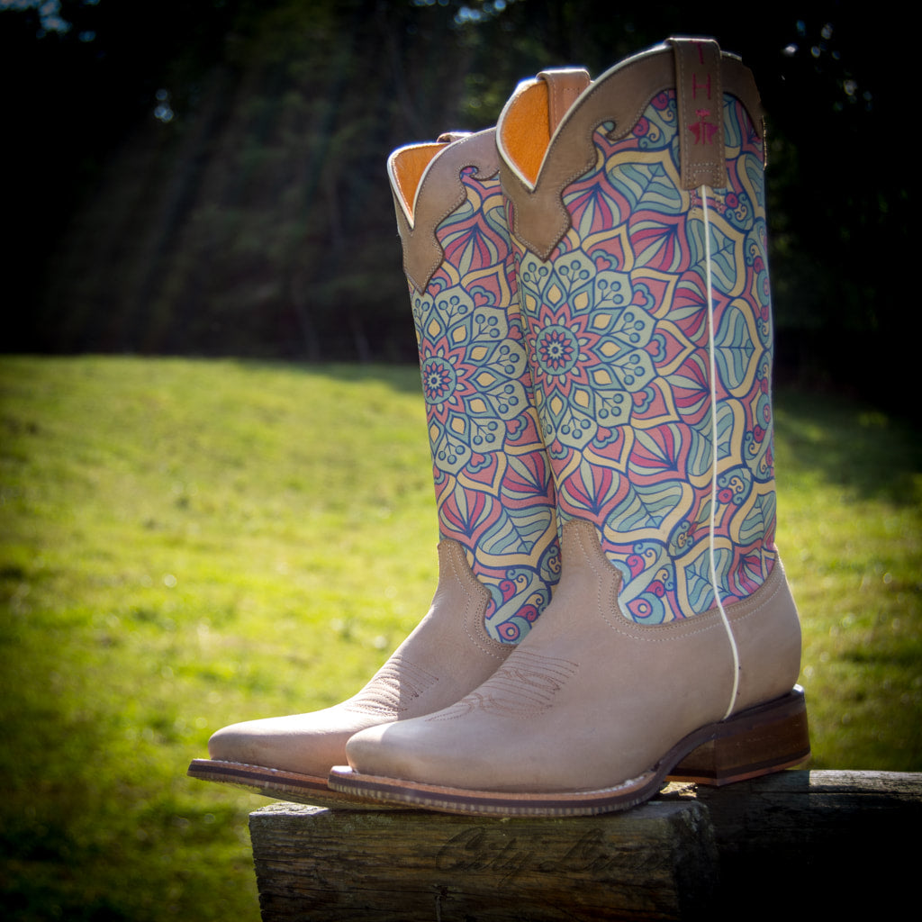 Women's Tin Haul 'Inner Peace' Cowboy Boots