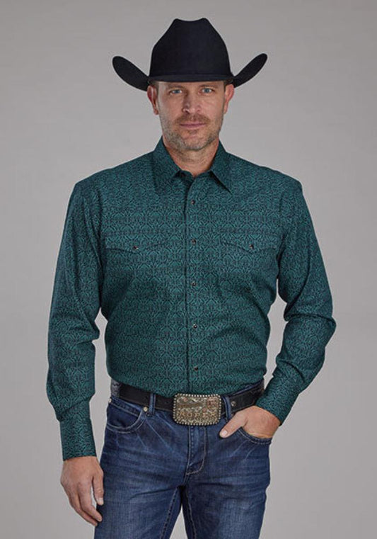 Men's Roper Vintage Paisley Western Shirt