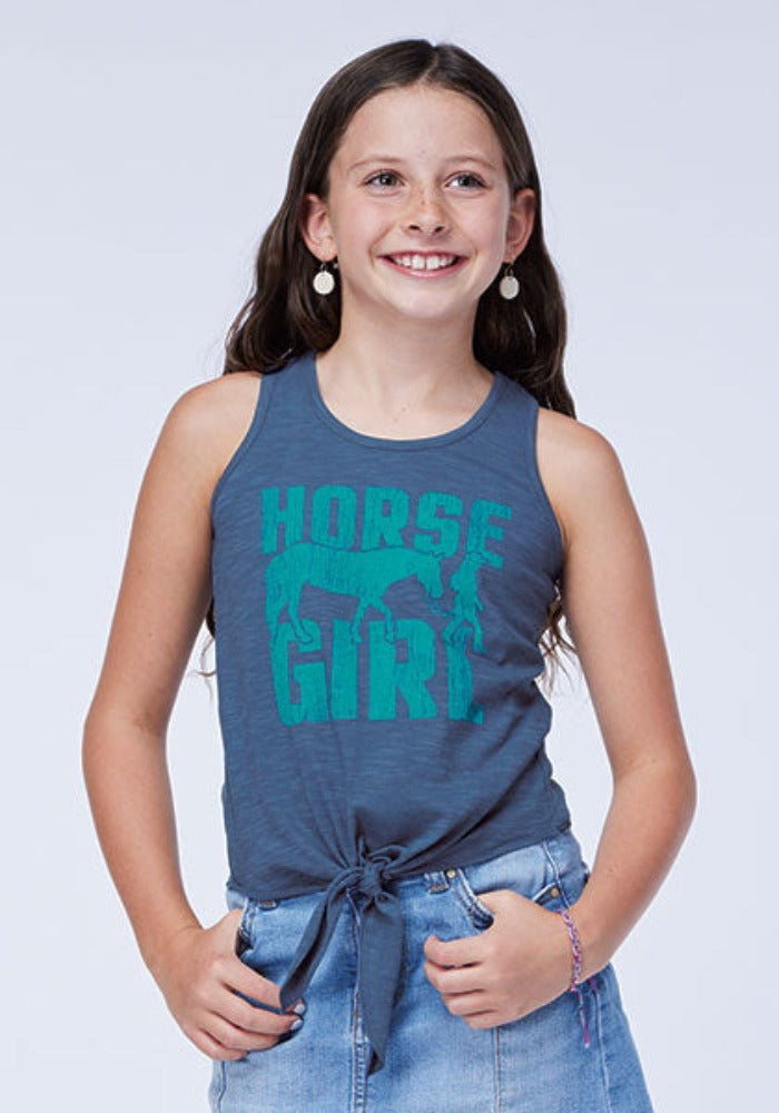 Girl's Roper 'Horse Girl' Tank Top