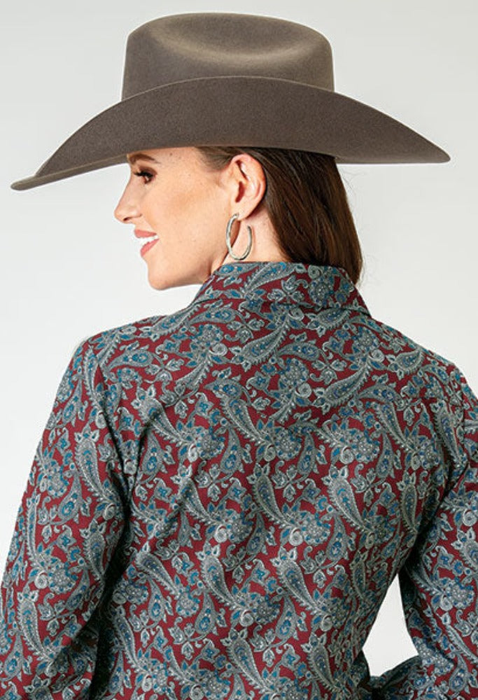 Women's Roper Red River Paisley Western Shirt