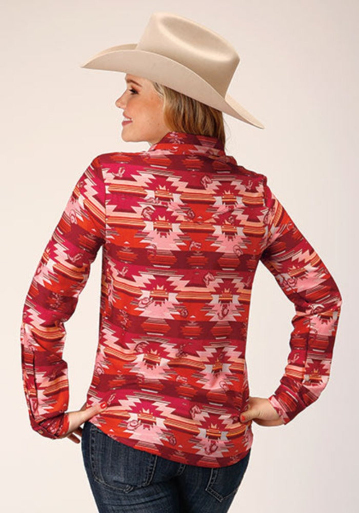 Women's Roper Aztec Western Blouse Shirt