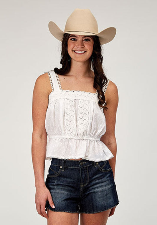 Women's Roper Swiss Dot Tank Top